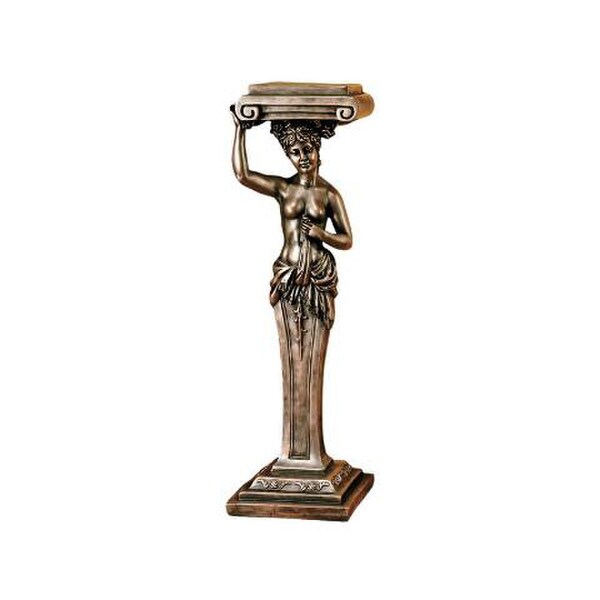 Column Woman French Provincial Caryatid Pedestal Sculptural Display